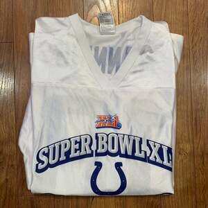 Vintage Reebok NFL Super Bowl XLI Indianapolis Colts Peyton Manning Jersey